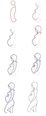 Маленькие рисунки для срисовки поэтапно лёгкие (36 шт)