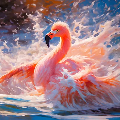 Фламинго - красивые картинки (81 фото)