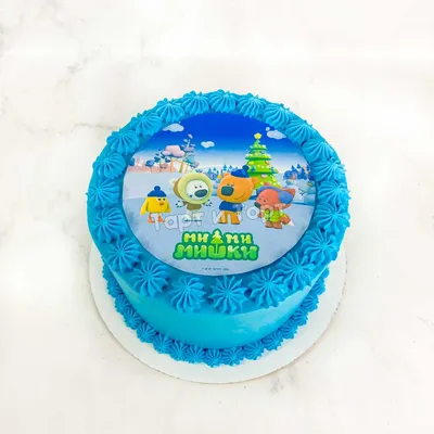 Торт мимимишки с цифрой - 108 - купить на заказ с фото в Москве