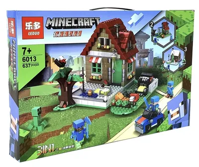 Apartment building Многоквартирный дом Minecraft Map