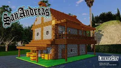 10 самых КРАСИВЫХ домов в Minecraft. (Все постройки можно построить в  режиме выживания!) | Kirill Apple | Дзен