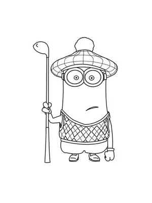 Раскраска Миньоны | Раскраски Гадкий я (Despicable me). Раскраска Гадкий я  2 - Despicable me coloring pages