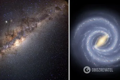 Что-то сверхмощное искривляет диск нашей галактики Млечный Путь - что это  может быть | OBOZ.UA