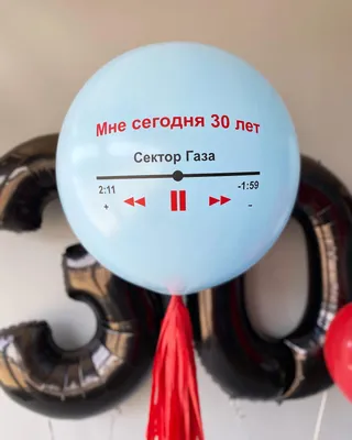 Топпер Мне сегодня 30 лет