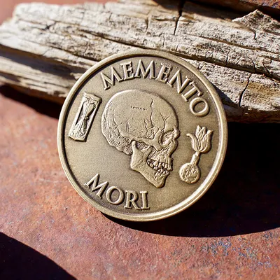 Daily Stoic | The Memento Mori medallion – Daily Stoic Store