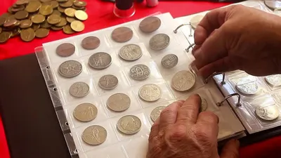Продать серебряные монеты в Украине дорого. Оценка монет онлайн.
