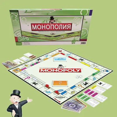 Игра настольная Монополия Классика MONOPOLY C1009 - Monopoly