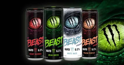 Monster's New Alcoholic Beverages Taste Like Energy Drinks