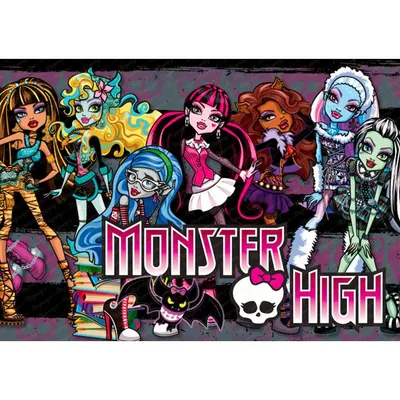 Съедобная картинка Монстер Хай №4 Monster High Купить вафельную или  сахарную картинку Киев и Украина.