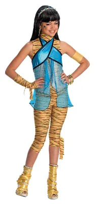 Monster High Cleo De Nile Child Costume Toddler Girls Kids Medieval Cosplay  Cute | eBay