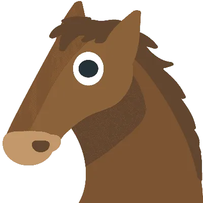 Картина «Благородная морда коня» Холст на картоне, Масло 2014 г.