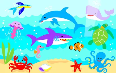 Картинки с изображением моря для детей (47 фото) » Картинки и статусы про  окружающий мир вокруг