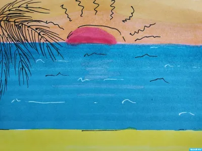 Картинки море пляж для детей (51 фото) » Картинки и статусы про окружающий  мир вокруг