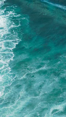 Обои море, вода, жидкий, синий, жидкость для iPhone 6S+/7+/8+ бесплатно,  заставка 1080x1920 - скачать картинки и фото