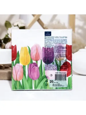 Набор для вышивания Море тюльпанов – купить в интернет-магазине РИОЛИС  (2148)