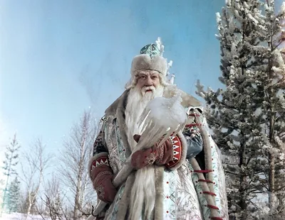 Дед мороз рисунок - 53 фото