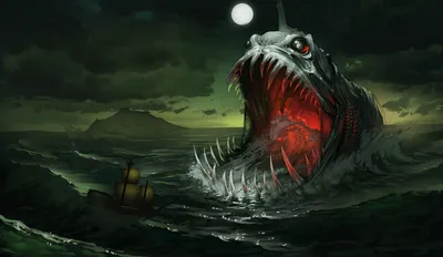 Гигантские морские монстры | Всякая фигня Вики | Fandom