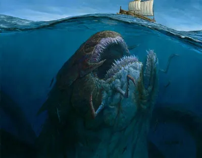 Морские монстры» — создано в Шедевруме