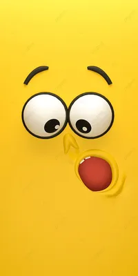 3d желтый мультфильм обои мобильного телефона Фон Обои Изображение для  бесплатной загрузки - Pngtree