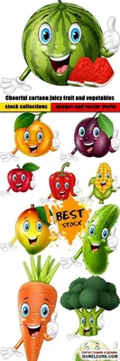 Идеи на тему «Фрукты и овощи мультяшные» (12) | фрукты, смешной фрукт,  поделки