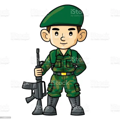 Солдат рисунок для детей - 123 фото