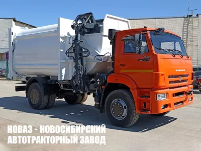 Мусоровоз КО-440-5, 22 м³, КАМАЗ 65115, купить по России, продажа по цене  завода, боковая загрузка кузова - НОВАЗ