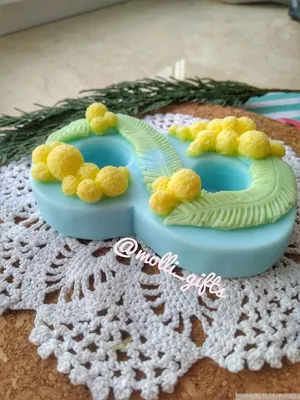 Женское подарочное мыло ручной работы Восьмерка 8 марта - купить Сувенирное  мыло по выгодной цене в интернет-магазине OZON (852696926)