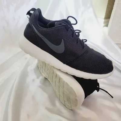 Nike Roshe Run Black Sneakers Running Shoes Men's Size 6 Women 7.5 | eBay