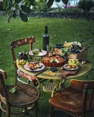 Фестиваль вкусов: фото накрытого стола, на котором собраны самые разнообразные блюда 