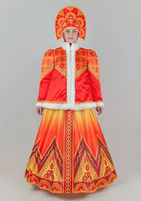Купить карнавальный костюм Batik 1058 к-20 Масленица, красный, 110, цены на  Мегамаркет | Артикул: 100027543770