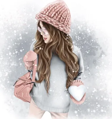 нарисованный зимний снег красивый и свежий фон Обои Изображение для  бесплатной загрузки - Pngtree