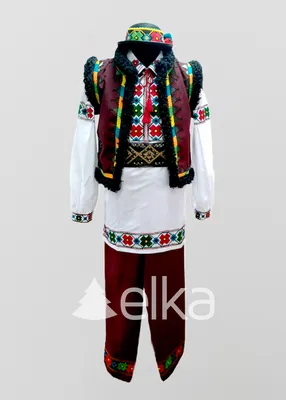 Национальный костюм Гуцульщина, 210124, размеры XS, S, M, L, XL, 2XL |  Сравнить цены на ELKA.UA