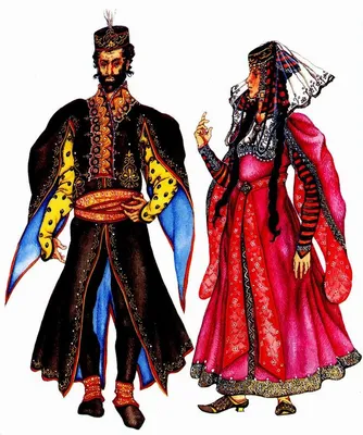 Персидский костюм в древности