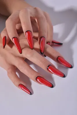 Идеи маникюра на короткие ногти: красный, нежный, изысканный в статье  компании New Style Nails