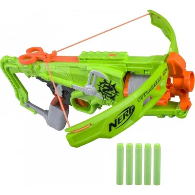 NERF Zombie Strike 2007 Orange Soft Foam Dart Toy Gun Pistol Christmas  TESTED | eBay