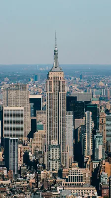 Обои на телефон город, здания, вид сверху, мегаполис, архитектура, нью-йорк  - скачать бесплатно в высоком качестве из категории \"Города\"