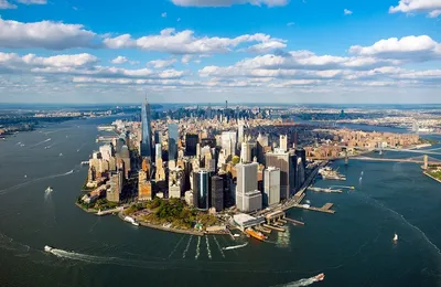 Как выглядел Нью-Йорк 100 лет назад. Уникальные фото города \"до\" и \"после\"  | Первый познавательный Travel Magic | Дзен