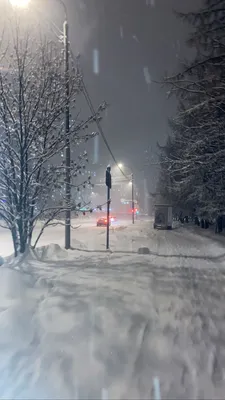 Фон Зима ночью - AVATAN PLUS