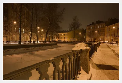 Зима,ночь, улица, фонарь, мороз :: Александр – Социальная сеть ФотоКто