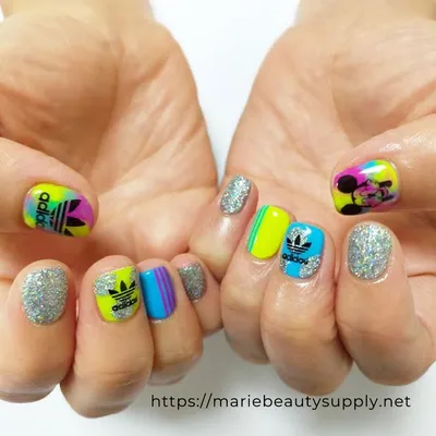 Adidas Nails! (NO TOOLS) - YouTube