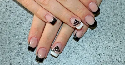 Adidas nail art 💅 - Pearl Nails And Beauty Cranebrook | Facebook