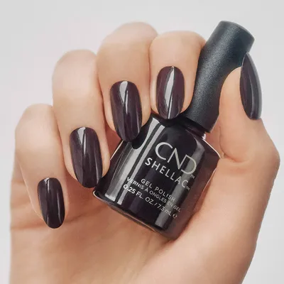 GORGEOUS NATURAL NAILS TOPPED WITH CND™ SHELLAC® – Mel's Nail Co