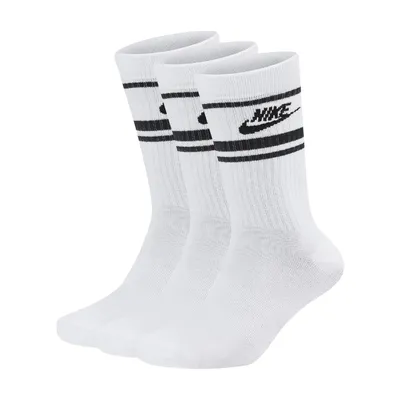 Nike Mens 3PK Everyday Cushion Crew Training Socks White/Black XL  SX7664-100 - Walmart.com