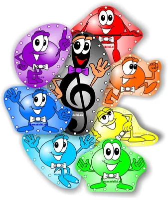 Весёлые нотки | mamadelki.ru | Детская музыка, Музыка в начальной школе,  Книги по музыке