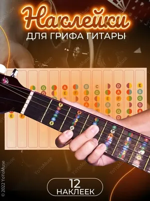 Как определять ноты на грифе гитары : zvuk_media — LiveJournal