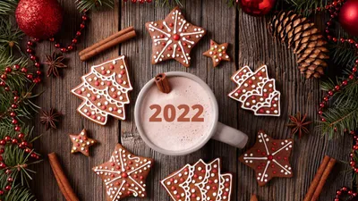 Открытки с Новым годом 2022 для организаций, партнеров и клиентов |  Christmas desktop wallpaper, Christmas desktop, Warm christmas