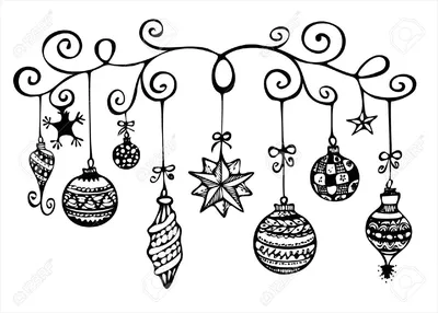 Раскраска новый год раскраски. раскраски детям, черно-белые картинки, новый  год, праздник, зима, свеча