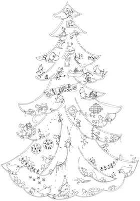 Рождественские и Новогодние украшения, черно-белые клетчатые фотообои с  рисунком Санта-Клауса | AliExpress