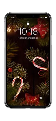 10 новогодних обоев iPhone. Ёлки и салюты