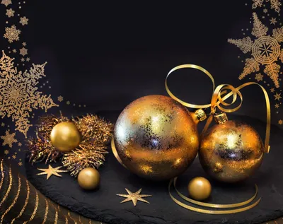 Баннер рождественские и новогодние праздники с пространством для  копирования. Золотые яйца и звезды на черном фоне Стоковое Фото -  изображение насчитывающей рамка, состав: 203012918